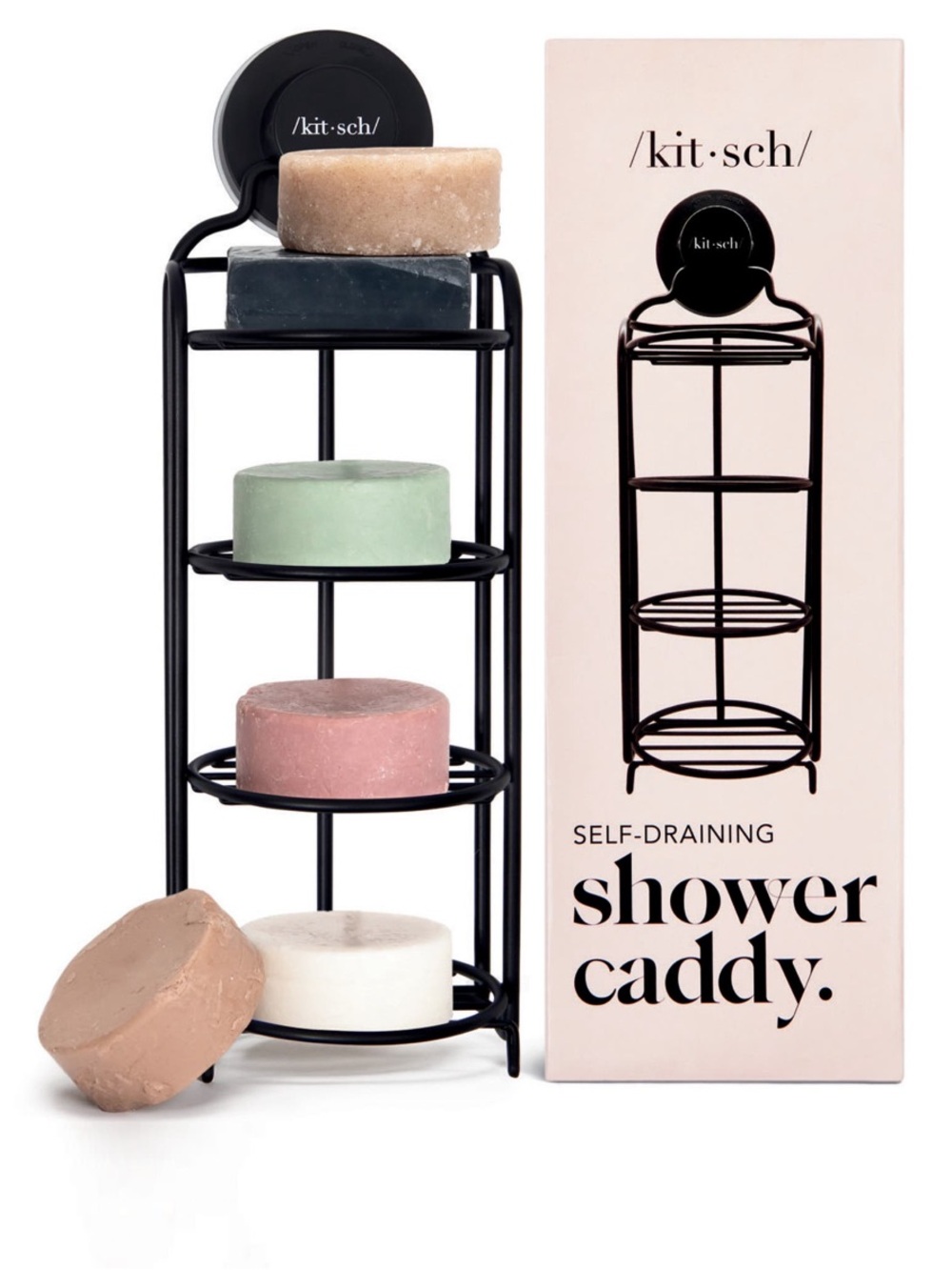 Kitsch Self-Draining Shower Caddy